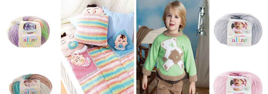 Alize Baby Wool – качественная пряжа для детей!