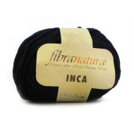 Пряжа Fibra Natura Inca 43037 Чорний