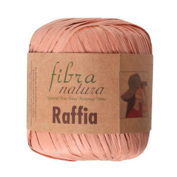 Пряжа Fibra Natura Raffia 116-24 Лосось