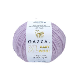 Пряжа Gazzal Baby Wool XL 823 Бузок