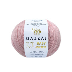Пряжа Gazzal Baby Wool XL 828 Рожевий