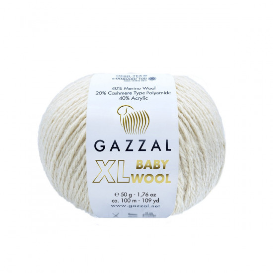 Пряжа Gazzal Baby Wool XL 829