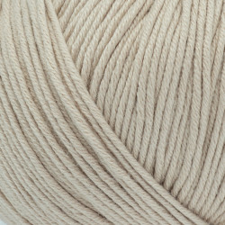 Пряжа Gazzal Organic Baby Cotton 444 Светло-бежевый