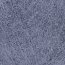 Пряжа Gazzal Super Kid Mohair 64411 Cірий