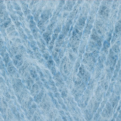 Пряжа Gazzal Super Kid Mohair 64420 Блакитний