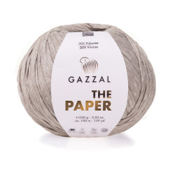 Пряжа Gazzal The Paper 3951 Камінь