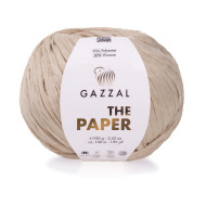 Пряжа Gazzal The Paper 3954 Вершки