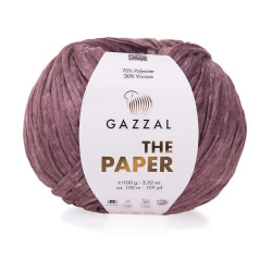 Пряжа Gazzal The Paper 3959 Суха троянда