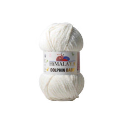Пряжа Himalaya Dolphin Baby 80308 Молочний