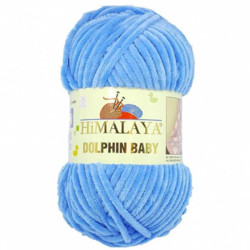 Пряжа Himalaya Dolphin Baby 80327 Синій