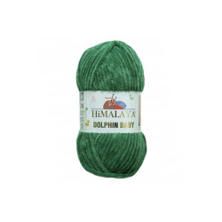 Пряжа Himalaya Dolphin Baby 80360 Зелений