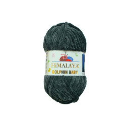 Пряжа Himalaya Dolphin Baby 80367 Вугільний