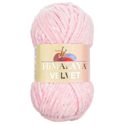 Пряжа Himalaya Velvet 90003 Світло-рожевий