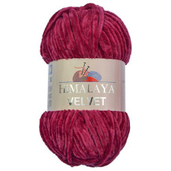 Пряжа Himalaya Velvet 90010 Троянда