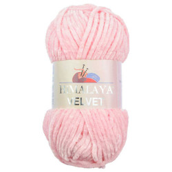 Пряжа Himalaya Velvet 90019 Світло-рожевий