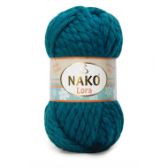 Пряжа Nako Lora 03617 темно-синій