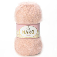 Пряжа Nako Paris 10390 Желтая пудра