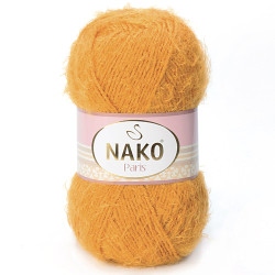 Пряжа Nako Paris 01043 Горчица
