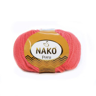Пряжа Nako Peru 11227 Коралловый