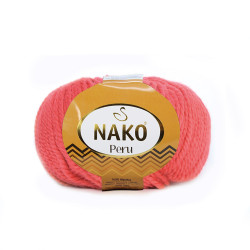 Пряжа Nako Peru 11227 Кораловий