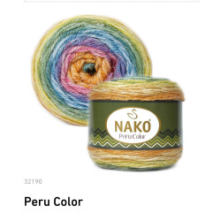 Пряжа Nako Peru Color 32190