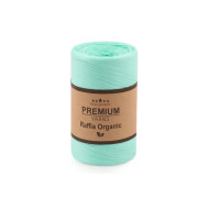 Пряжа Premium Yarns Raffia Organic 01 Бірюзовий Тіффані