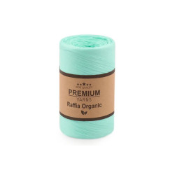 Пряжа Premium Yarns Raffia Organic 01 Бірюзовий Тіффані