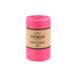 Пряжа Premium Yarns Raffia Organic 013 Фуксія