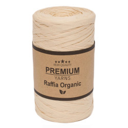 Пряжа Premium Yarns Raffia Organic 017 Солом’яний