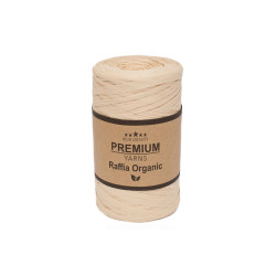 Пряжа Premium Yarns Raffia Organic 017 Солом’яний