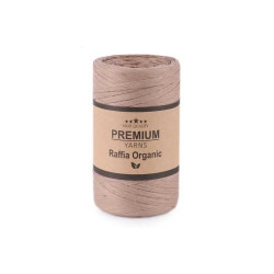 Пряжа Premium Yarns Raffia Organic 018 Какао
