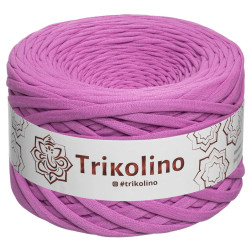 Пряжа трикотажна Trikolino 7-9 мм 100 м Фіалка