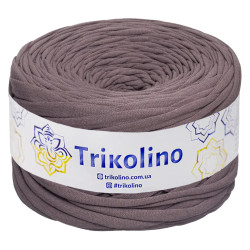 Пряжа трикотажна Trikolino 7-9 мм 100 м Кофе