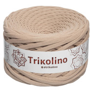 Пряжа трикотажна Trikolino 7-9 мм 100 м Кава з молоком 412272