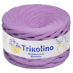 Пряжа трикотажна Trikolino 7-9 мм 100 м Лаванда