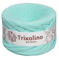 Пряжа трикотажна Trikolino 7-9 мм 100 м М'ятний