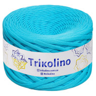 Пряжа трикотажна Trikolino 7-9 мм 100 м Небесно-блакитний