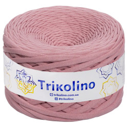 Пряжа трикотажна Trikolino 7-9 мм 100 м Румяна