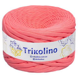 Пряжа трикотажна Trikolino 7-9 мм 100 м Сакура
