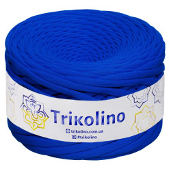 Пряжа трикотажна Trikolino 7-9 мм 100 м Ультрамарин