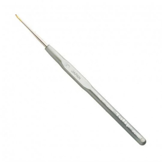 Steel Crochet Hook w/Plastic Handle 1.30mm