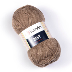 Пряжа YarnArt Baby 218 Світло-коричневий
