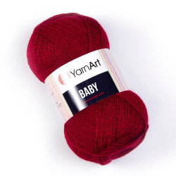 Пряжа YarnArt Baby 3024 Бордо
