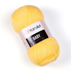 Пряжа YarnArt Baby 315 Світло-жовтий