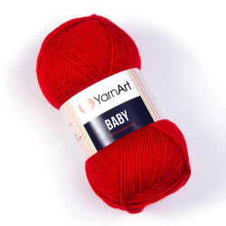 Пряжа YarnArt Baby 576 Червоний