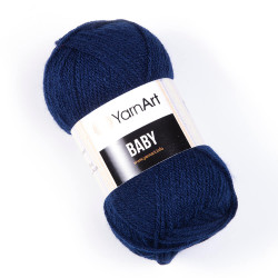 Пряжа YarnArt Baby 583 Темно-синій