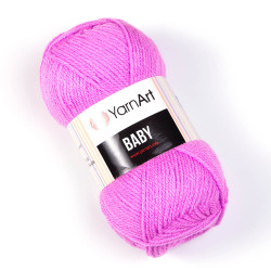 Пряжа YarnArt Baby 635 Розовый