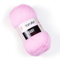 Пряжа YarnArt Baby 649 Світло-рожевий