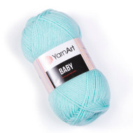 Пряжа YarnArt Baby 856 Світло-бірюзовий