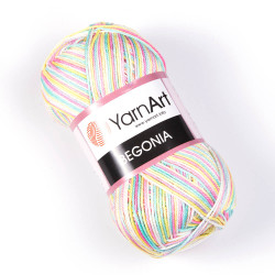 Пряжа YarnArt Begonia Melange 502